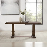 Brown Wood Joanna Dining Table
