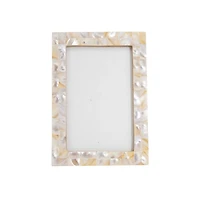 Natural Shine Mother of Pearl Picture Frame, 4x6