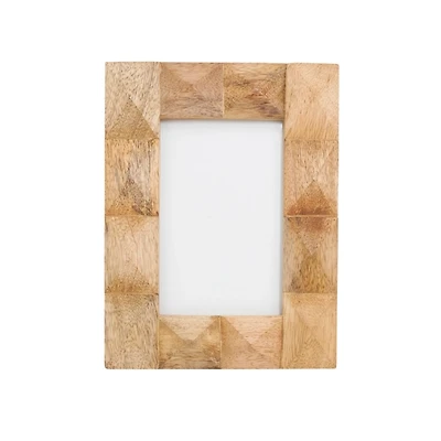 Studded Wood Picture Frame, 4x6