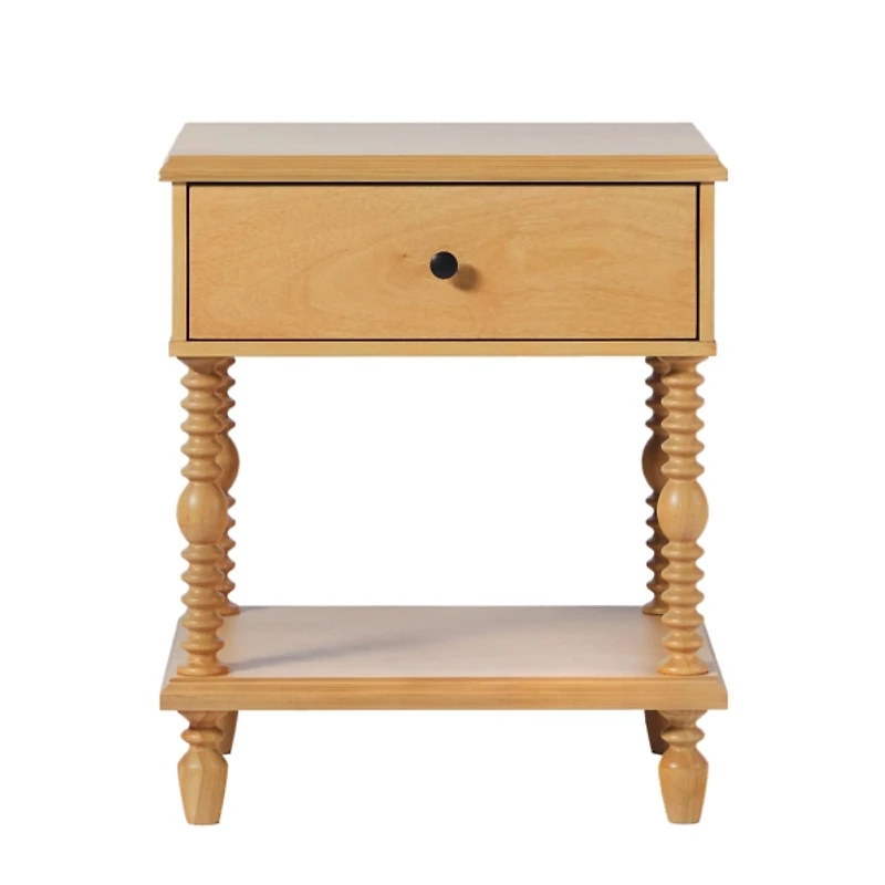 Natural Spindle Vivienne Nightstand