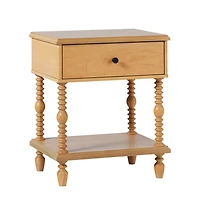 Natural Spindle Vivienne Nightstand