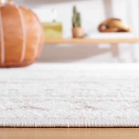 Taupe & White Mira Bohemian Runner, 2x8