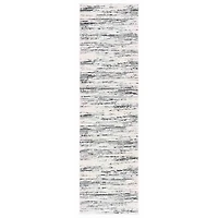 Charcoal & Ivory Cherine Bohemian Runner, 2x8