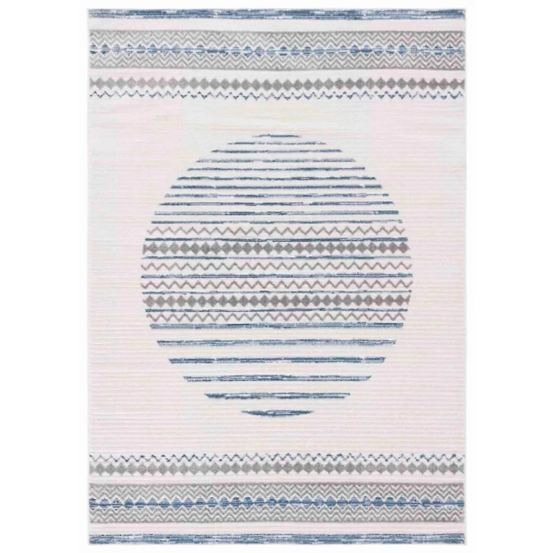 Ivory & Albert Geometric Area Rug