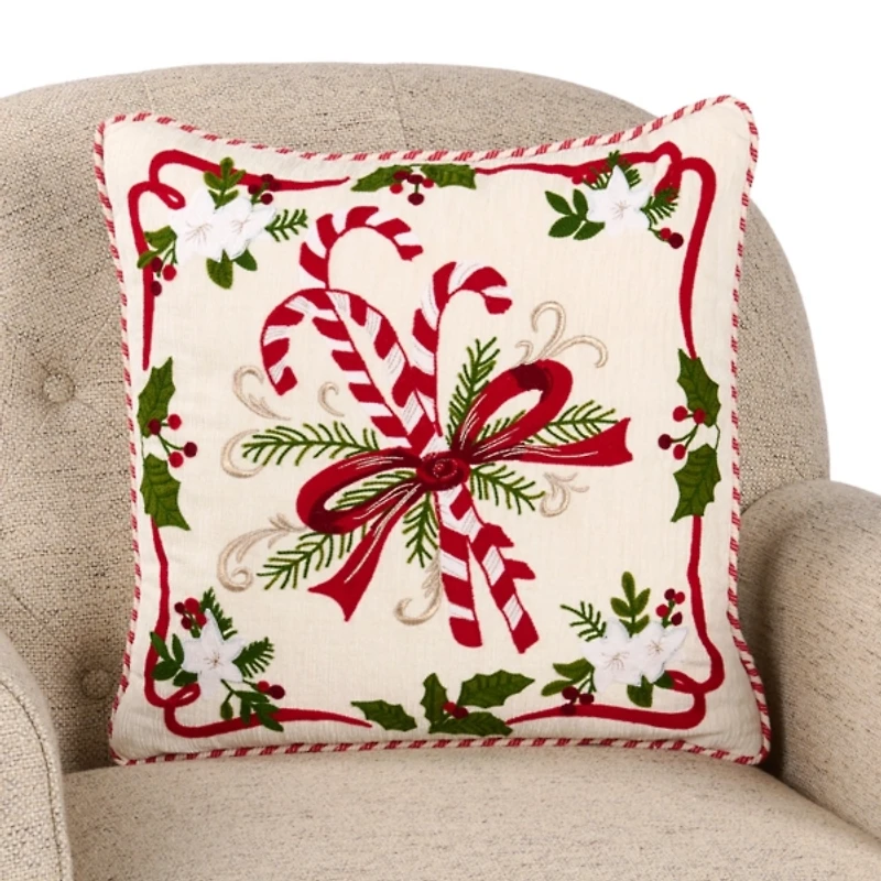 Candy Cane Bundle Pillow