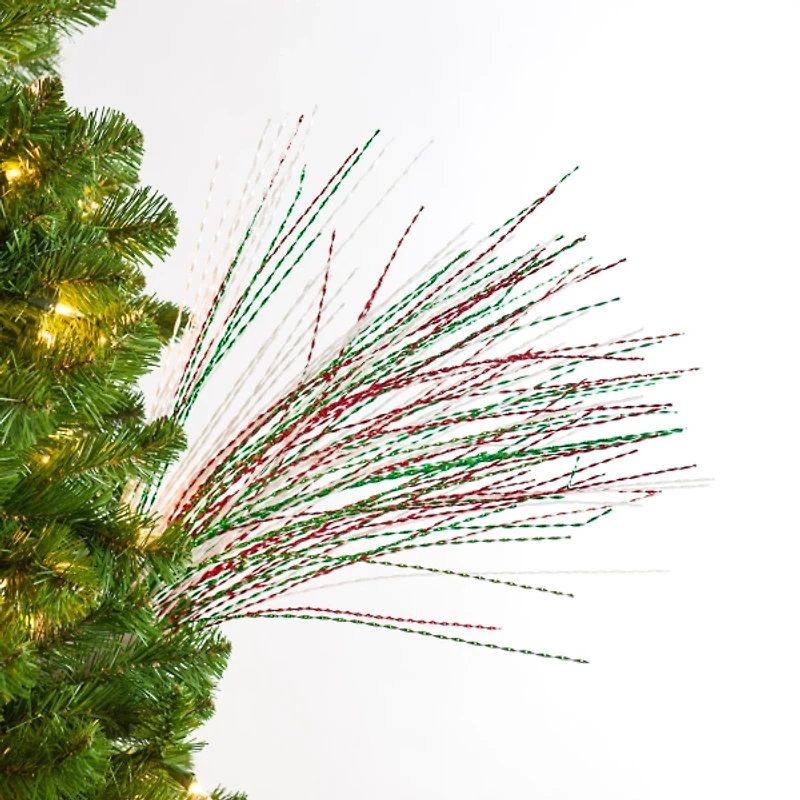 Red and Green Firework Tree Pick