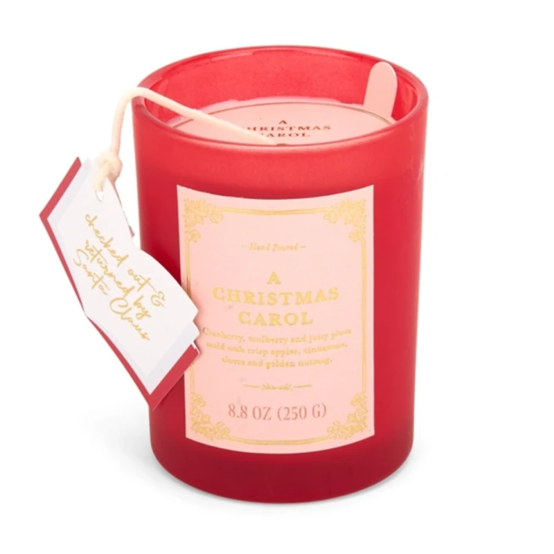 Christmas Carol Book Lover Jar Candle