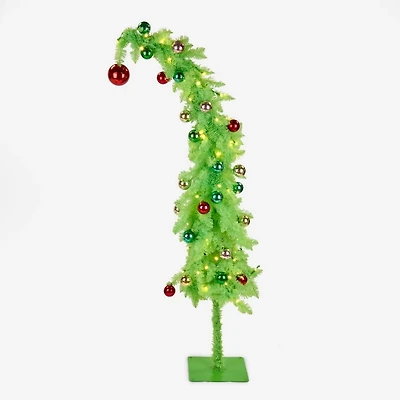 ft. Pre-Lit Green Whimsical Christmas Tree
