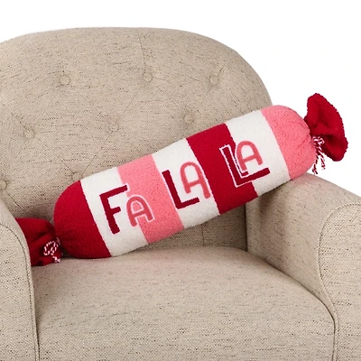 Fa La La Candy Boucle Bolster Pillow