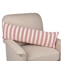 Ho Ho Ho Striped Lumbar Pillow