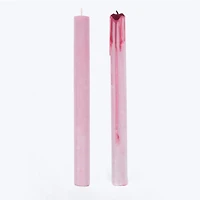 Bleeding Effect Taper Candles, Set of 2