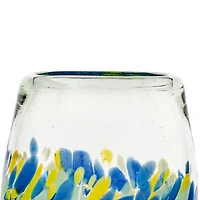 Mazatlan Stemless Wine Glasses, Set of 4