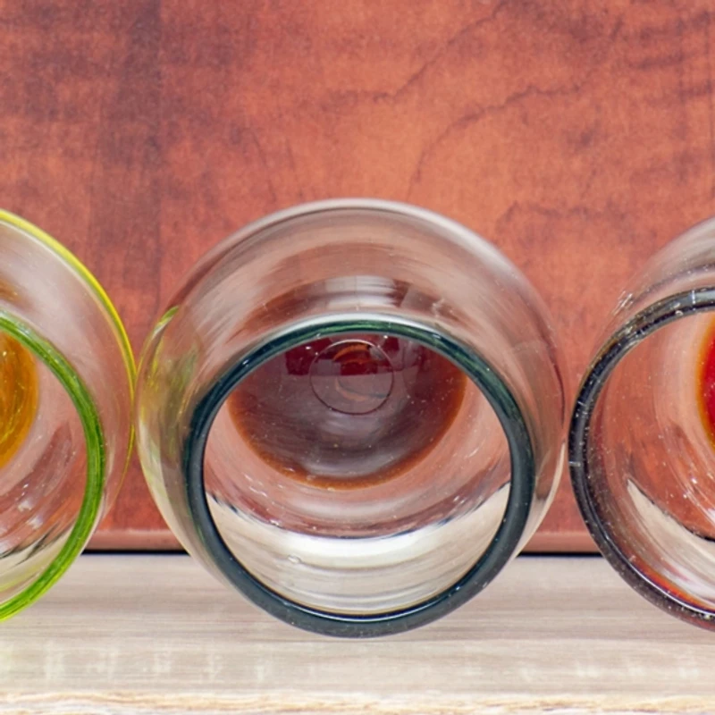 Amber La Ruta Stemless Wine Glasses, Set of 4