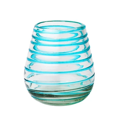 Meridia Stemless Wine Glasses, Set of 6