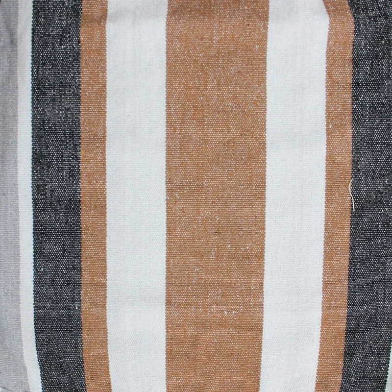 Black and Brown Striped 2-Person Double Hammock