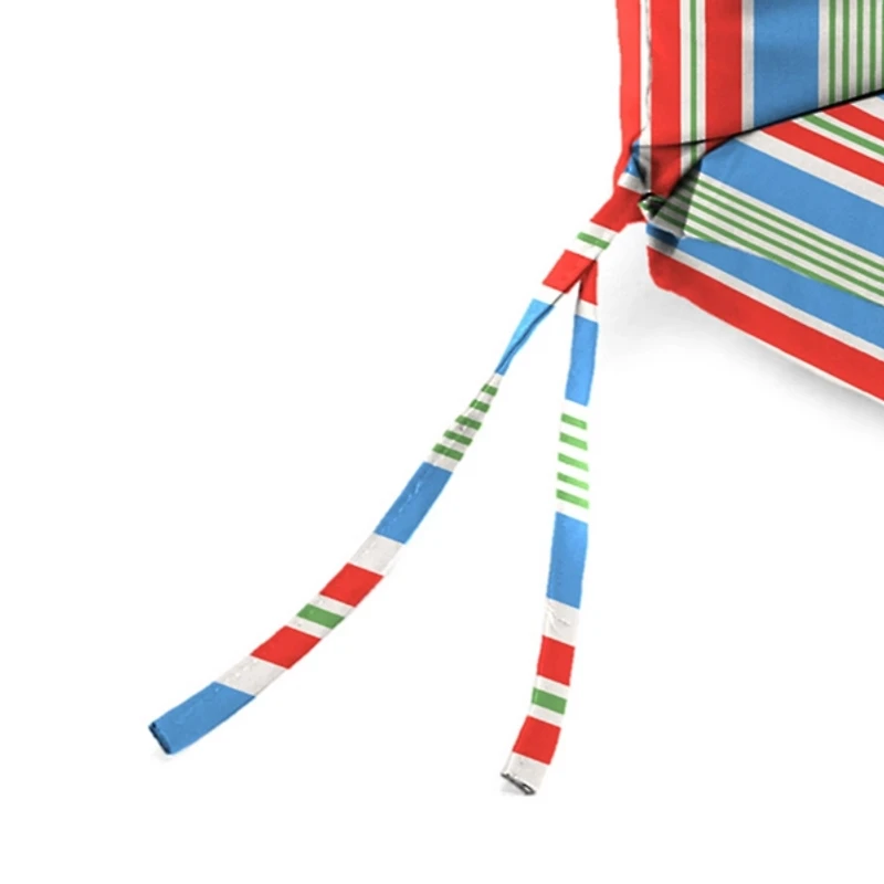 Striped Rolland Outdoor Chair Cushion
