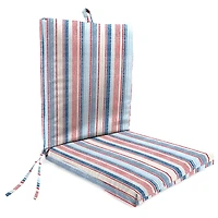 Distressed Stripe Outdoor Chair Cushion