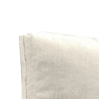 Solid Sand Outdoor Chair Cushion