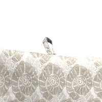 Taupe Conch Shell Outdoor Chair Cushion