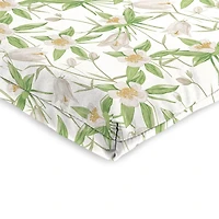 Cream Floral Outdoor Chair Cushion