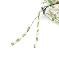 Cream Floral Outdoor Chair Cushion