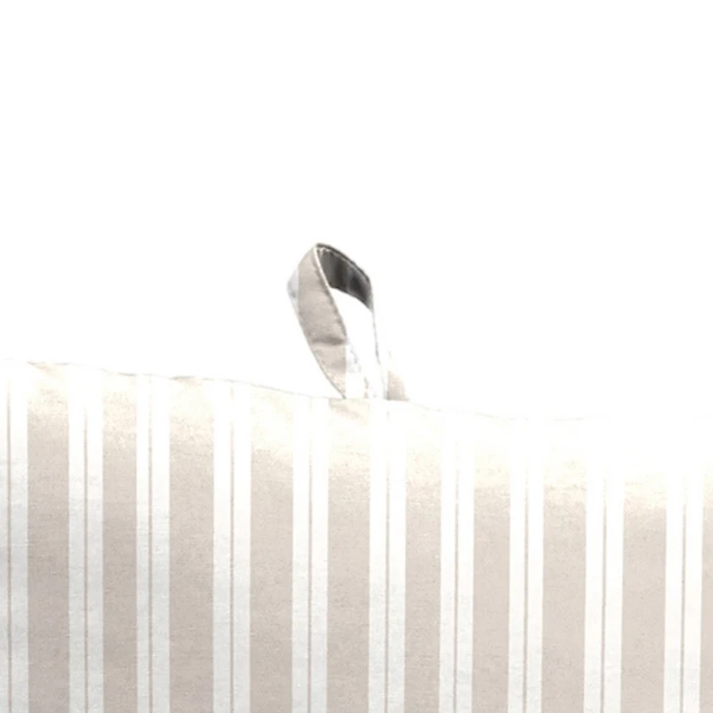 Sand Striped Outdoor Chair Cushion