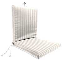 Sand Striped Outdoor Chair Cushion