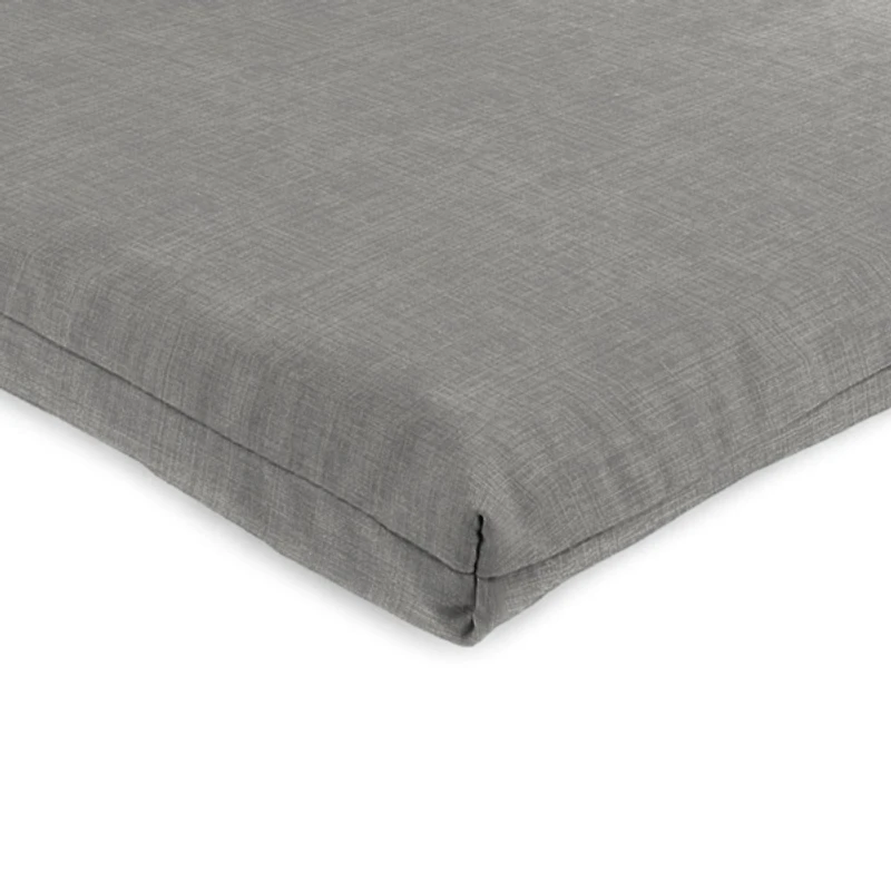 Graphite Crosshatch Outdoor Chair Cushion