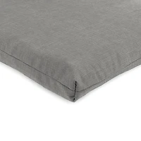 Graphite Crosshatch Outdoor Chair Cushion