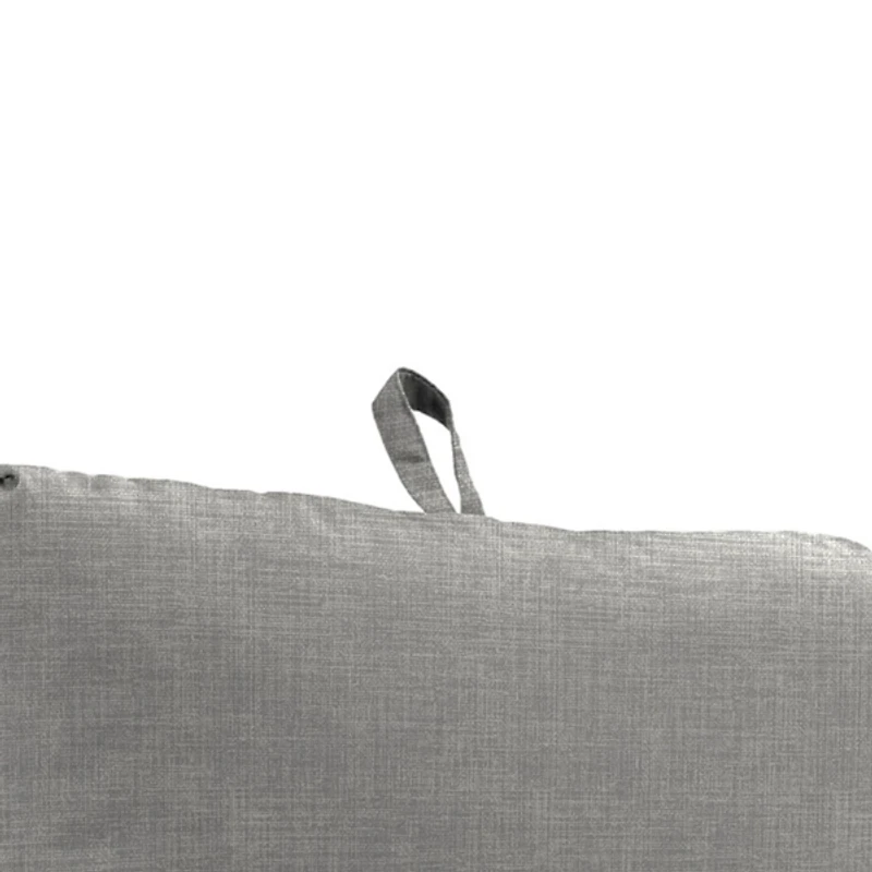 Graphite Crosshatch Outdoor Chair Cushion