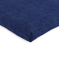 Indigo Crosshatch Outdoor Chair Cushion