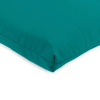 Solid Teal Outdoor Chair Cushion