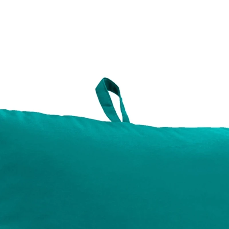 Solid Teal Outdoor Chair Cushion