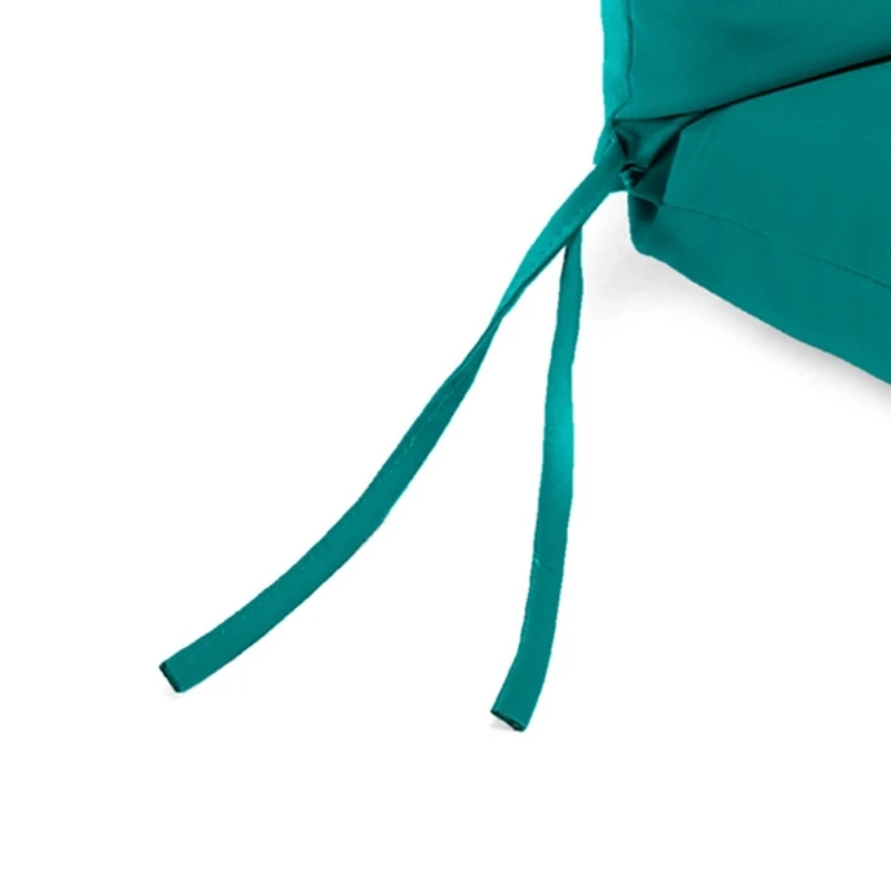 Solid Teal Outdoor Chair Cushion