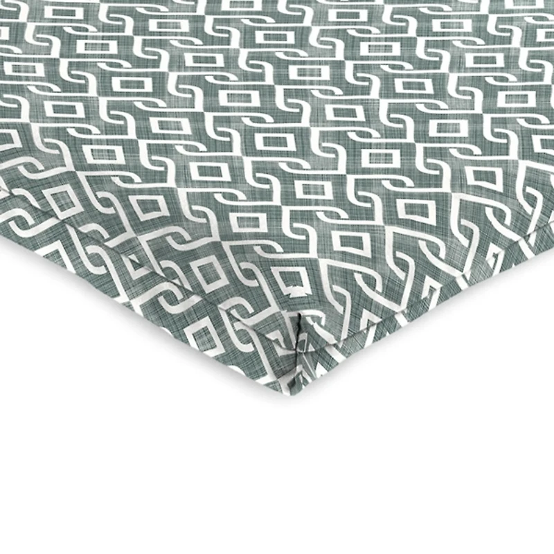 Volcanic Gray Lattice Outdoor Chair Cushion