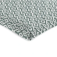 Volcanic Gray Lattice Outdoor Chair Cushion