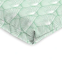 Seagreen Geometric Outdoor Chair Cushion