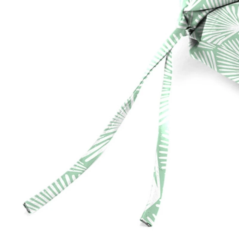 Seagreen Geometric Outdoor Chair Cushion