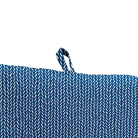 Navy Dash Outdoor Chair Cushion