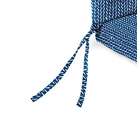 Navy Dash Outdoor Chair Cushion
