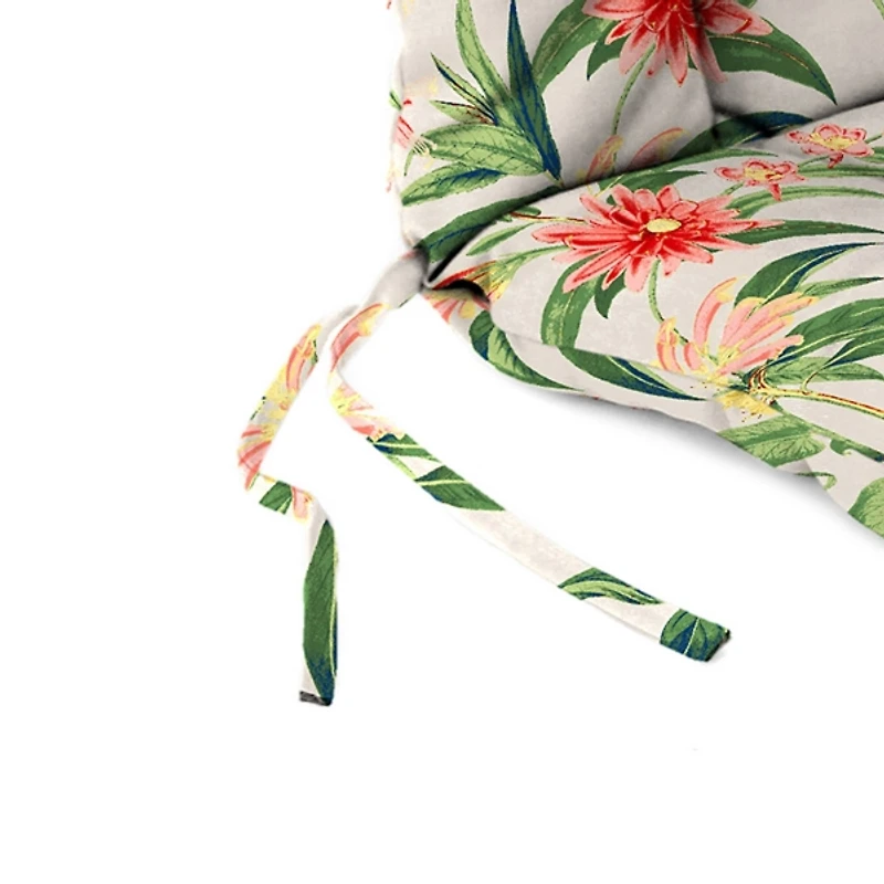 Norah Tropical Outdoor Wrought Iron Chair Cushion