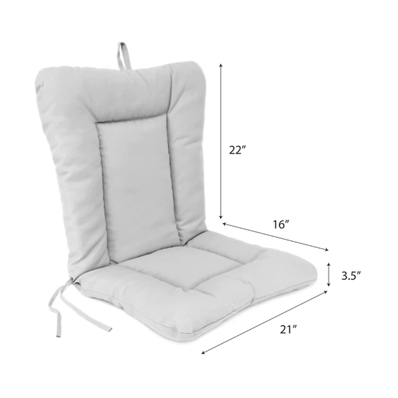 Norah Tropical Outdoor Wrought Iron Chair Cushion