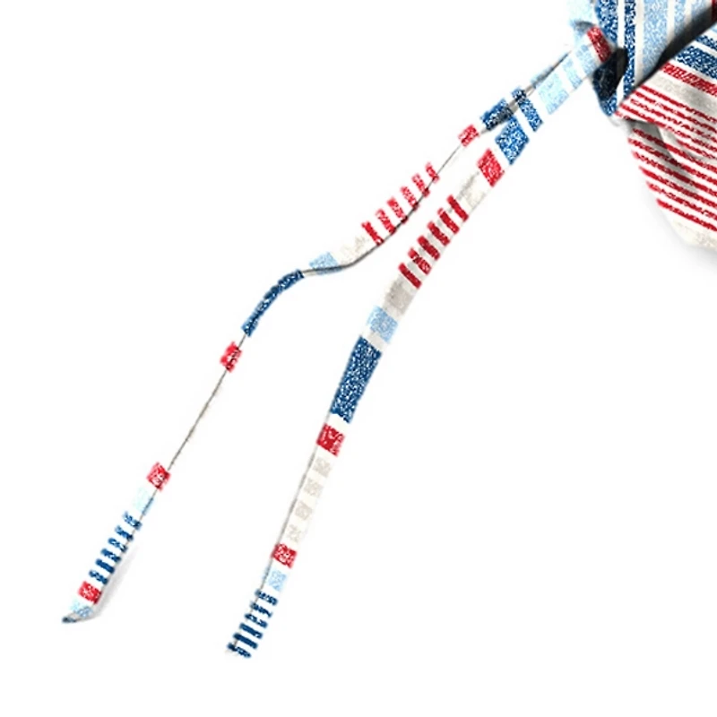 Distressed Stripe Outdoor Chair Cushion, 22x45