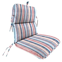 Distressed Stripe Outdoor Chair Cushion, 22x45