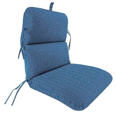 Navy Dash Outdoor Chair Cushion, 22x45
