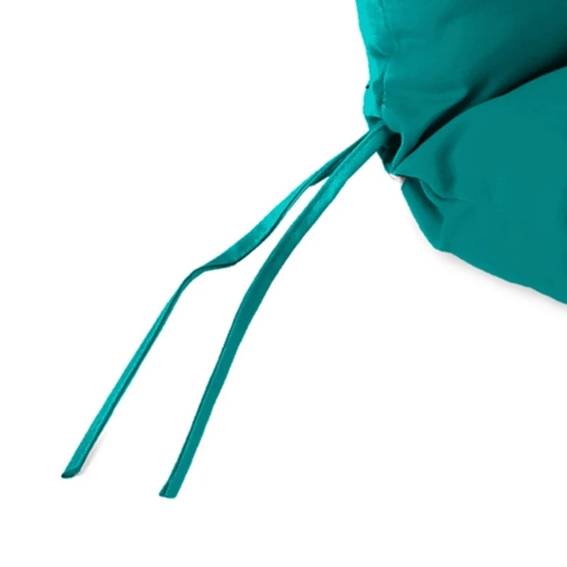 Solid Teal Outdoor Chair Cushion, 22x45
