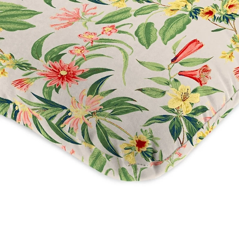 Norah Tropical Outdoor Chair Cushion, 22x45