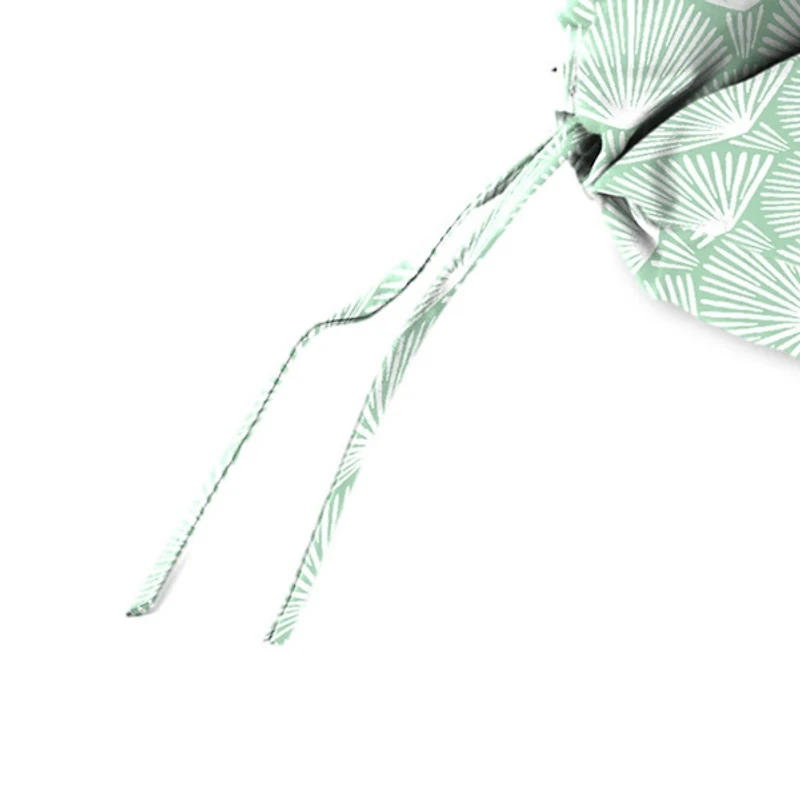 Seagreen Geometric Outdoor Chair Cushion, 22x45