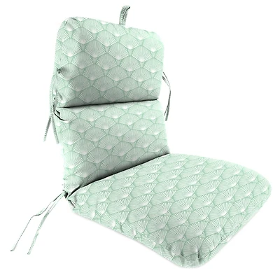 Seagreen Geometric Outdoor Chair Cushion, 22x45