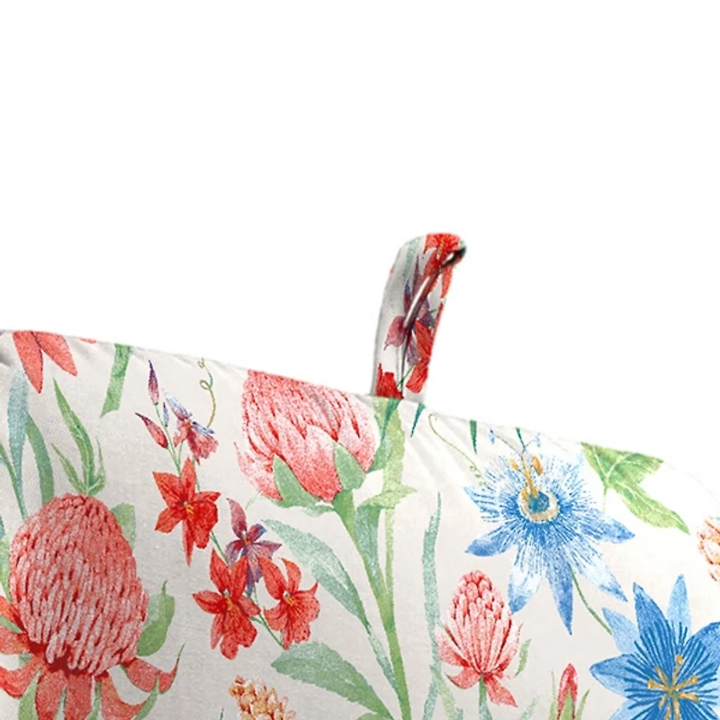 Opal Floral Outdoor Chair Cushion